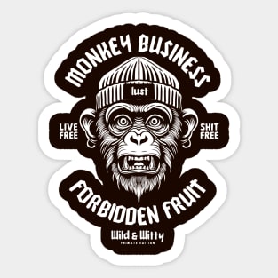 MONKEY BUSINESS Sticker